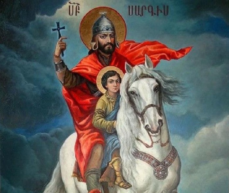 Армянская Апостольская Церковь отмечает праздник влюбленных - Святого Полководца Саркиса